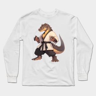 Karate Dragon Master Long Sleeve T-Shirt